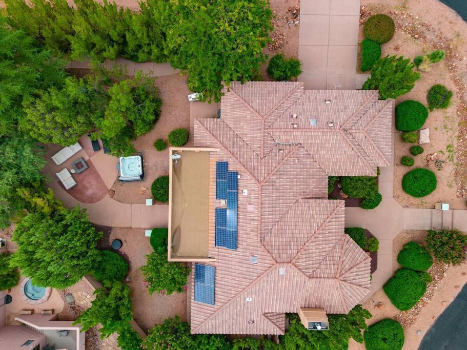 Amazing Luxury Home With Hot Tub & Views Sedona Exterior foto